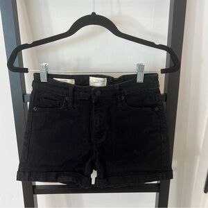 Target Universal Thread Women's Black Jean Shorts 0/25R